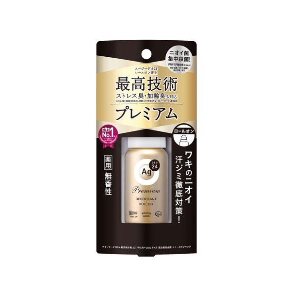 エージーデオ２４ プレミアムデオドラントロールオン 無香性 ４０ｍＬ